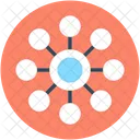 Business Networking Workflow Icon