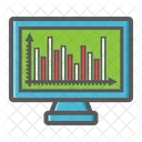 Business Monitor Chart Icon