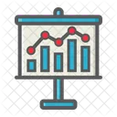 Business Growing Chart Icon