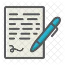 Business Pen Sign Icon