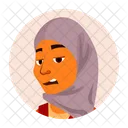 Arab Woaman  Icon