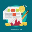 Business Plan Marketing Icon