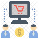 Business Shopping Online Icon