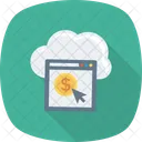 Business Cloud Income Icon