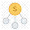 Business Dollars Financial Icon