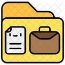 Business Document Folder Icon