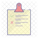 Clipboard Task List Icon