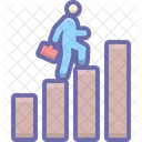 Business Success Growth Icon