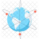 Business Communication Earth Icon