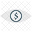 Business Dollar Eye Business View Icon