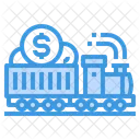 Business Train Transportation Icon