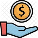 Business Coin Investment Icon