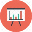 Business Statistics Presentation Icon
