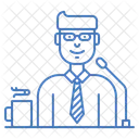 Business Conference Speaker Icon