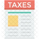 Business Taxes Tax Icon