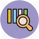 Business Graph Magnifying Icon