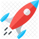 Business Marketing Rocket Icon