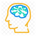 Business Brain Mind Icon