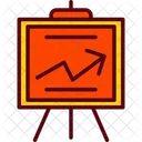Business Graph Grow Icon