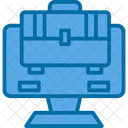 Business Computer Online Icon