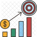 Business Target Development Icon