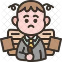 Business Suffer Worried Icon