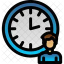 Business Clock Concept Icon
