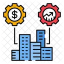 Business Building Asset Icon