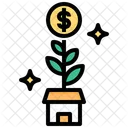 Business Growing Money Icon