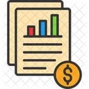 Business Document Earnings Icon
