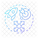 Business accelerator  Icon
