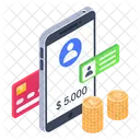 Bank Account Business Account Mobile Account Icon