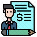 Business Man File Icon