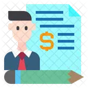 Business Man File Icon