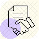 Business Agreement Business Agreement Icon
