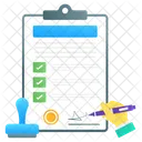 Business Agreement  Icon