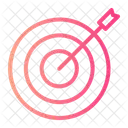 Business Aim Business Goal Business Target Icon