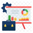Business Analysis Presentation Icon