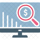 Business Analysis Finance Ratio Financial Analysis Icon