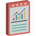 Business Analysis Business Growth Financial Report Icon