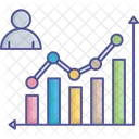 Business Analysis Data Analyst Presentation Icon