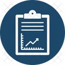 Business Analysis Business Report Financial Report Icon