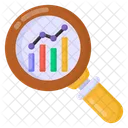 Business Search Business Analysis Statistical Analysis Icon