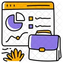 Business Strategy Technology Icon