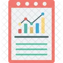 Business Analysis Business Growth Financial Report Icon