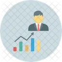 Business Analyst Data Analyst Data Scientist Icon