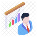 Data Analyst Business Analyst Business Presentation Icon