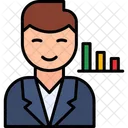 Business Analyst Agent Analyst Icon