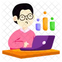 Business Analyst Data Analyst Statistics Icon