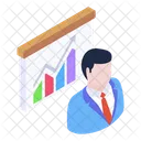 Data Analyst Business Analyst Business Presentation Icon